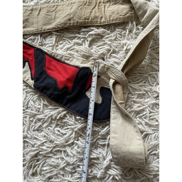 Tipicano Belt Womens Wrap Mexico Mexican Tan Red Black main image 4